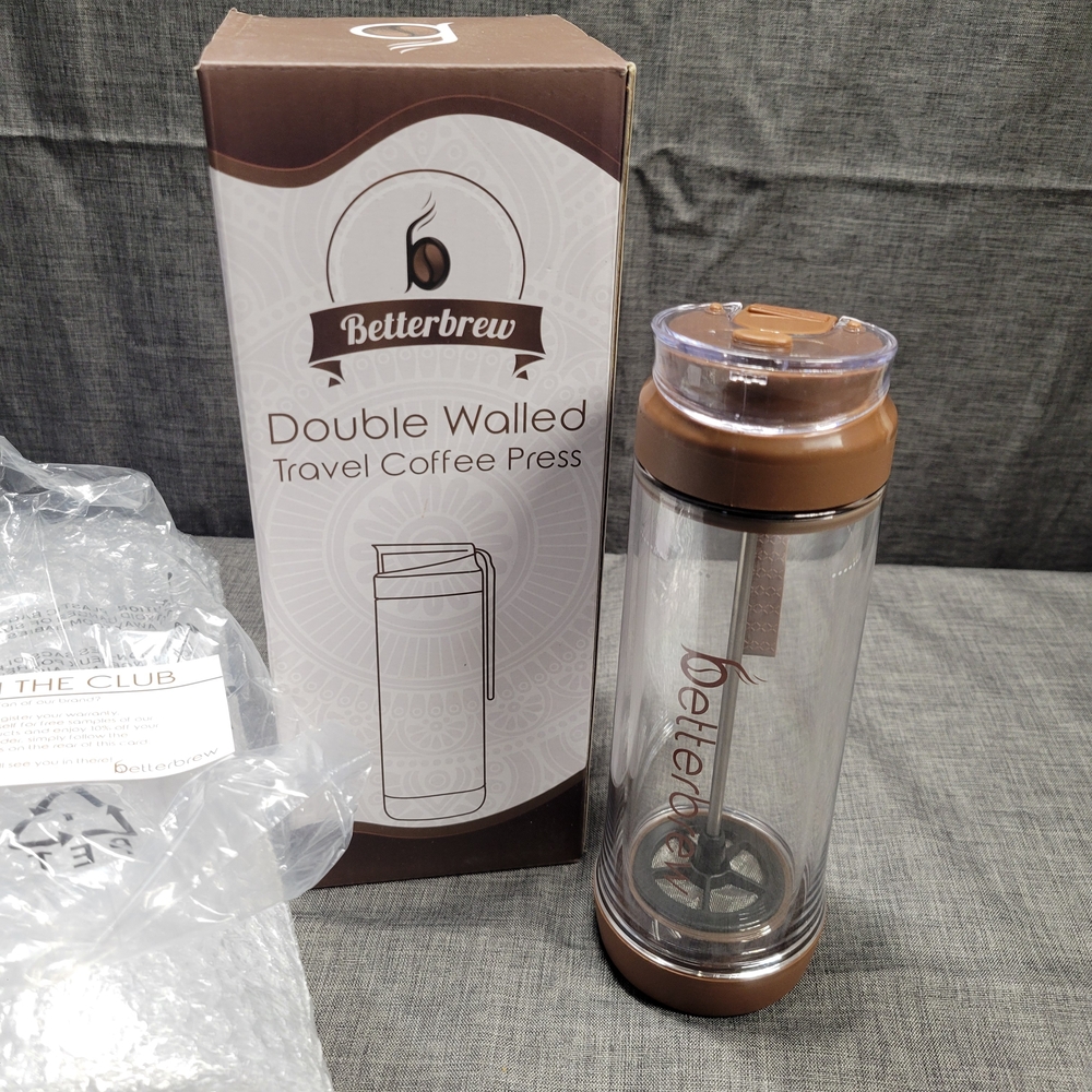 Betterbrew Double Walled Travel Coffee Press - Picture 2 of 10